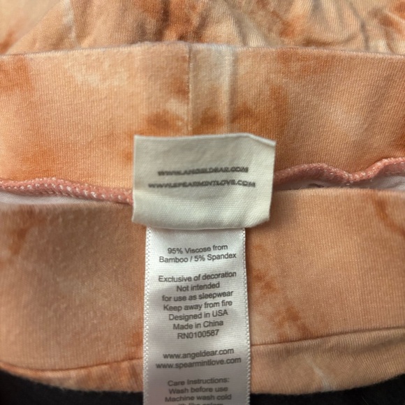 Angel Dear X Spearmint Love 12 - 18 Months Peach Tie Dye Bloomers, Bummies - Picture 9 of 9